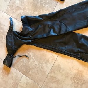 Lady's Leather Harley Davidson Chaps